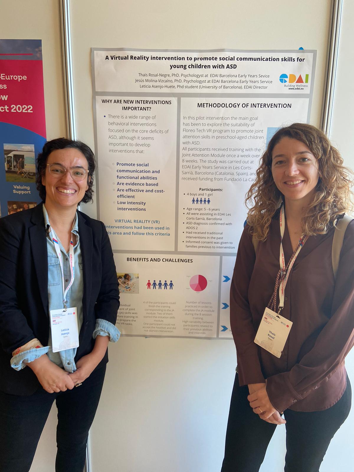 EDAI selected to participate in the Autism-Europe Congress in Krakow on the 7th, 8th and 9th October 2022